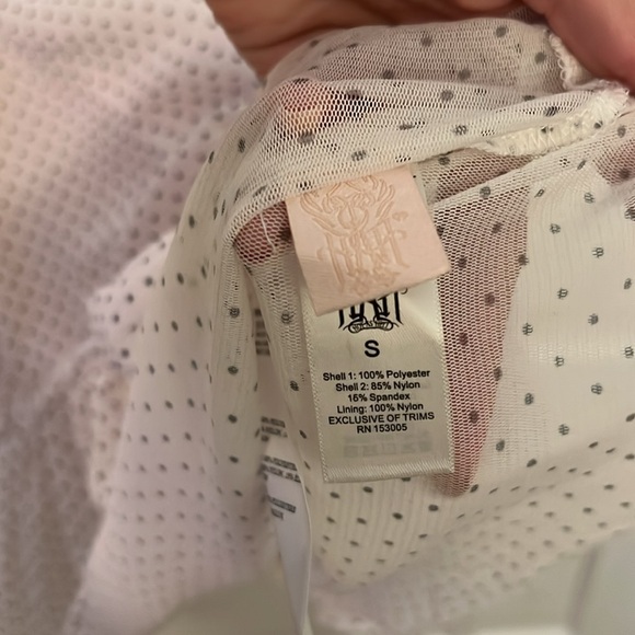 We Are HAH Heavy Necking Polka Dot Ruffle Dress - Picture 5 of 6